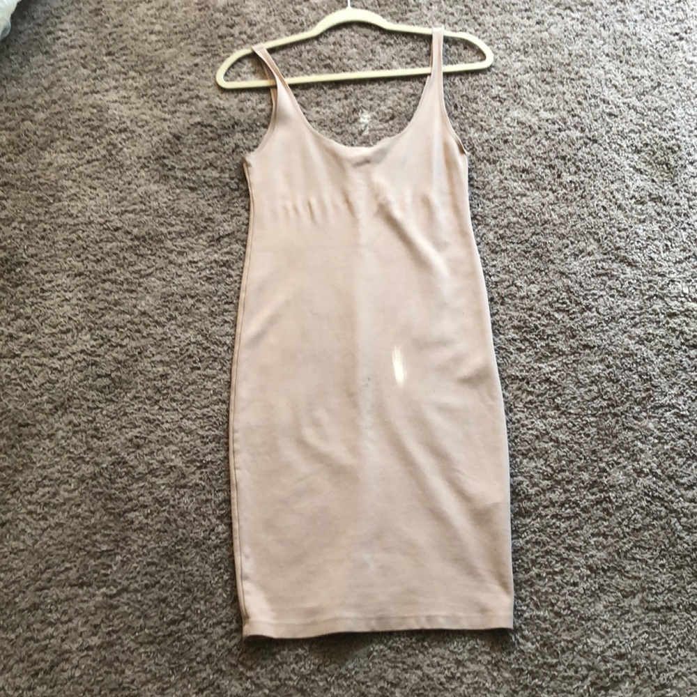 Forever21 tan dress